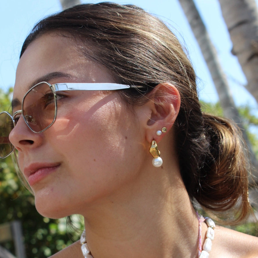 Mia Gold Hoops