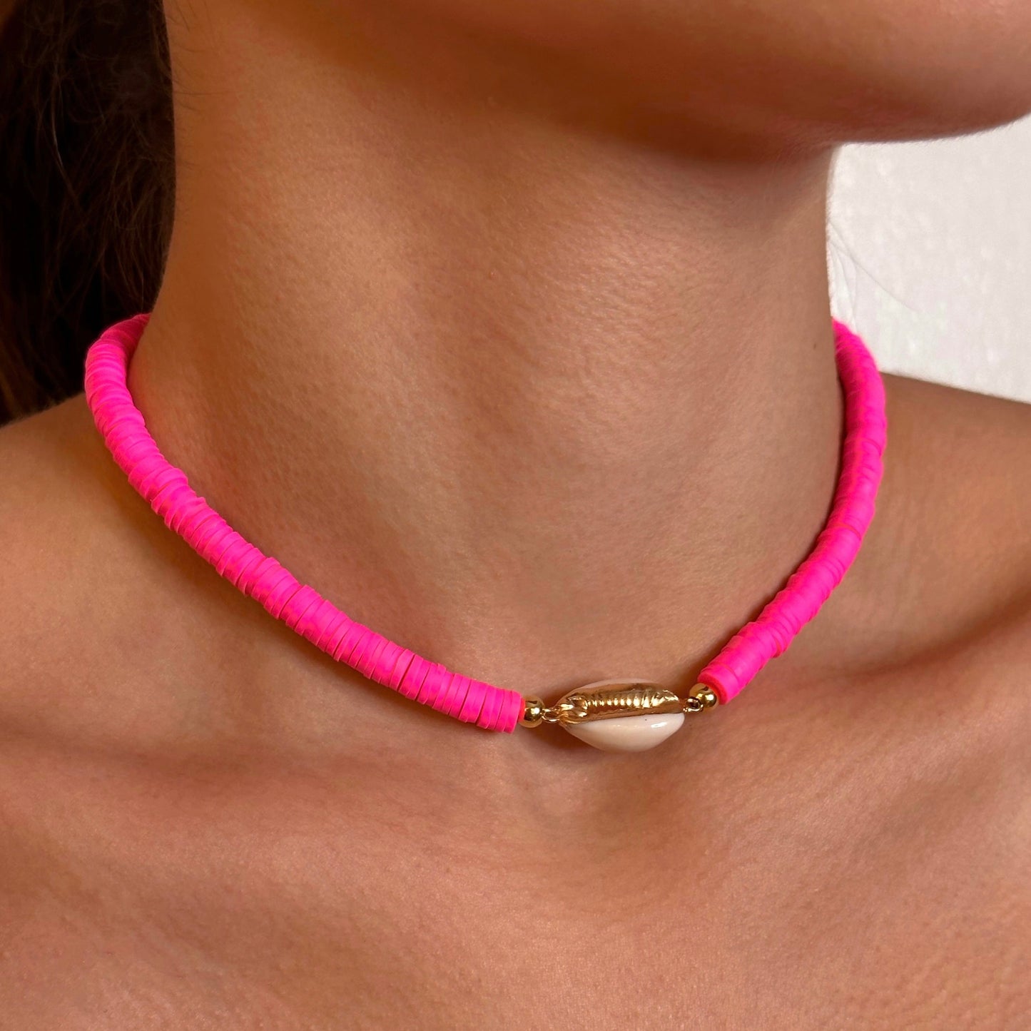 Pink Shell Necklace