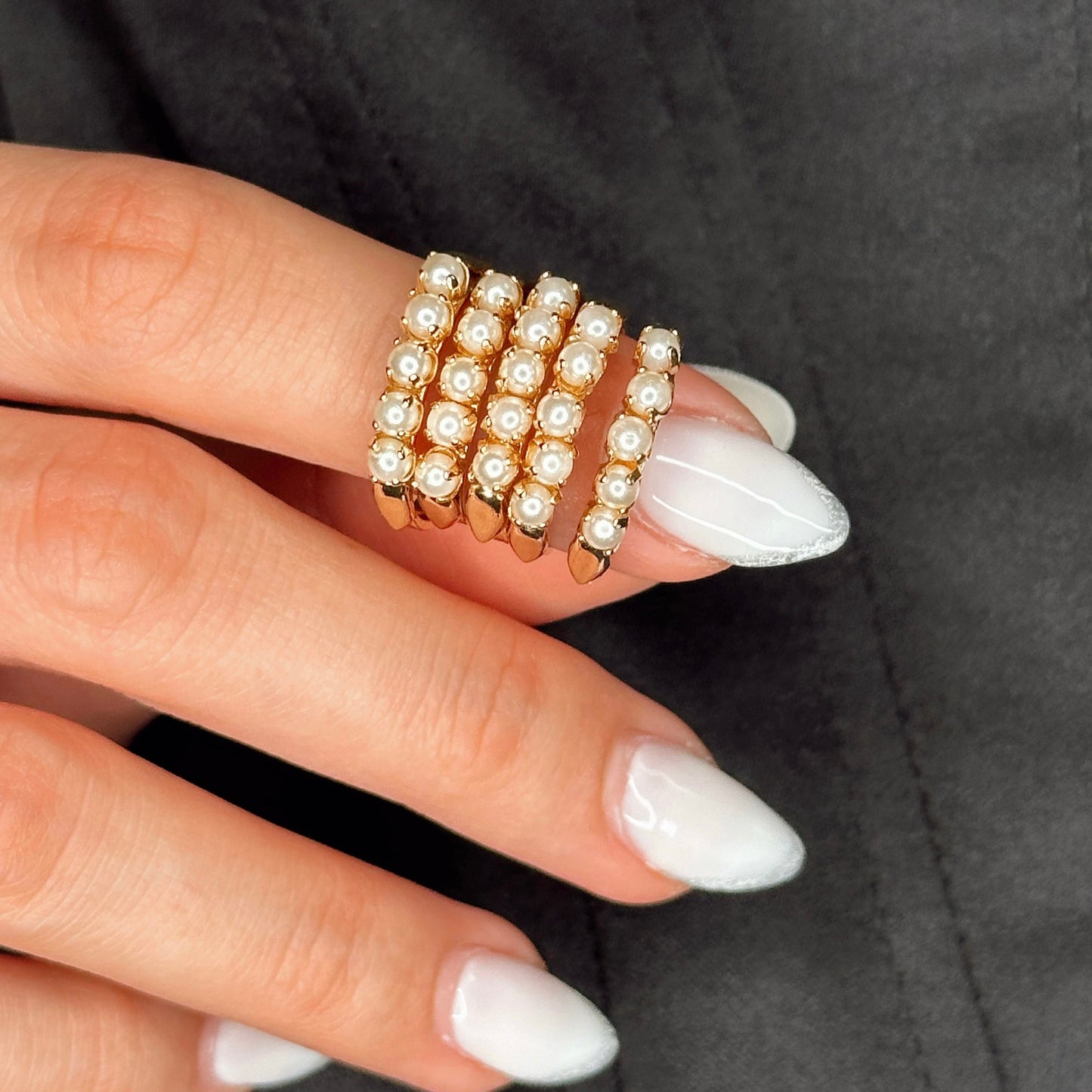 Pearls Ring