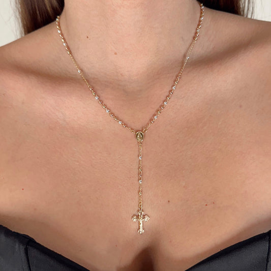 Rosary Rose Gold