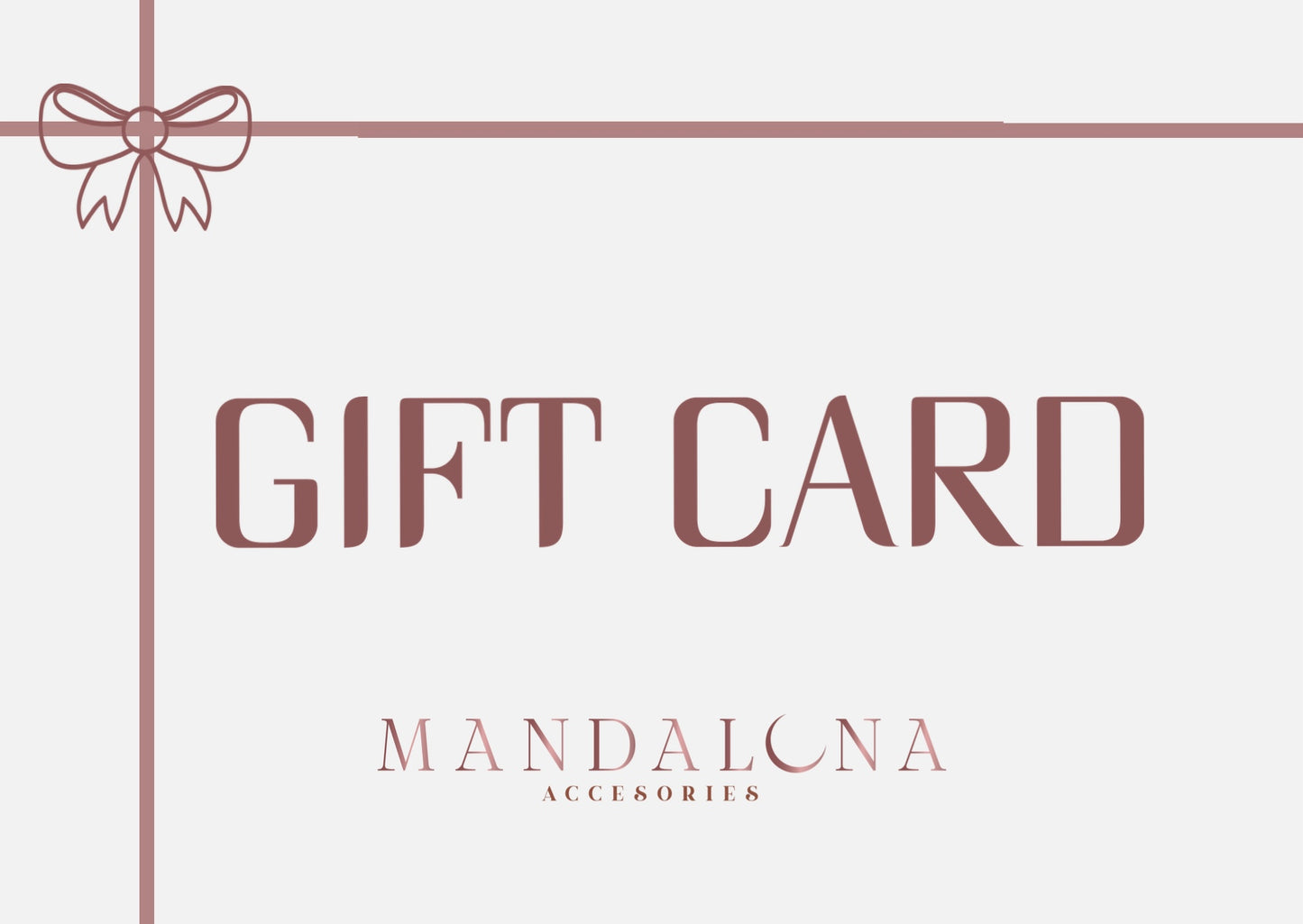 Mandaluna Gift Card