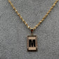 Modern Initial Necklace