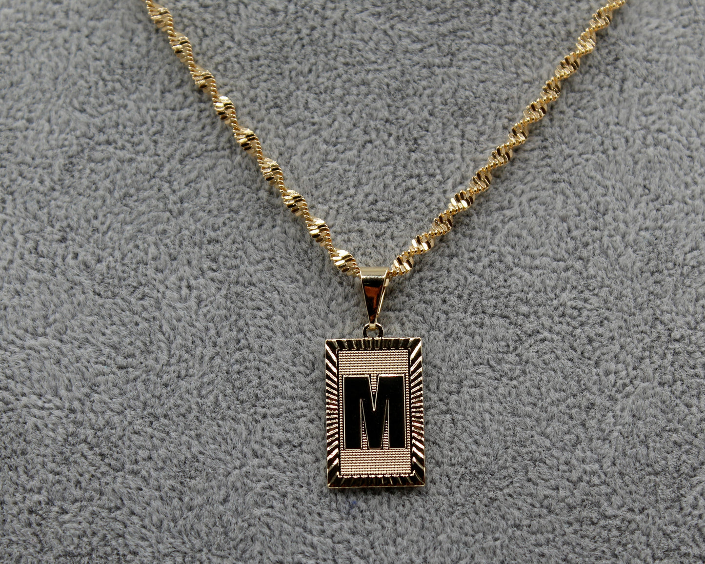 Modern Initial Necklace